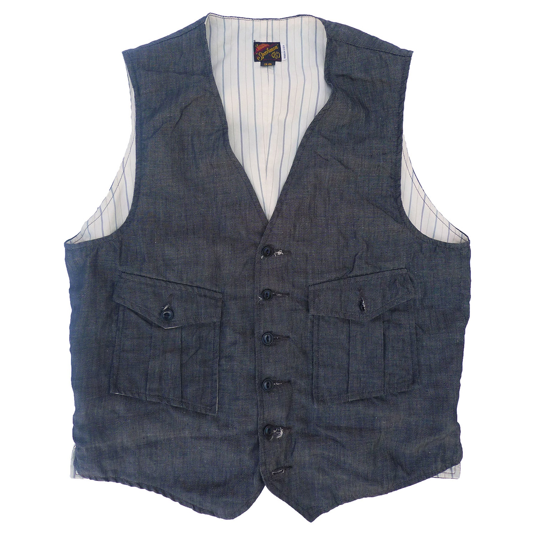 Continental Vest - Charcoal | Mister Freedom®
