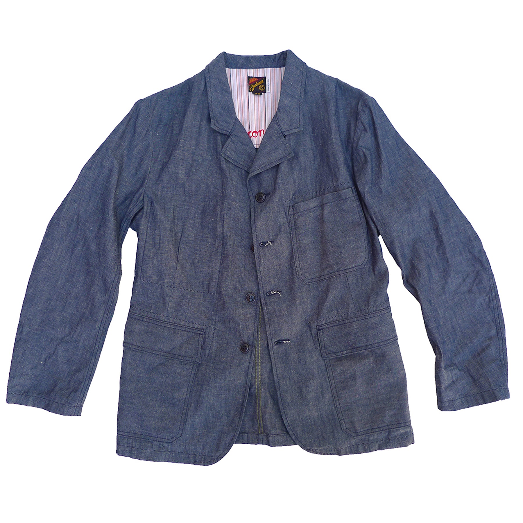 AMERI　OVER CHAMBRAY JACKET COAT Continental Sportcoat - Chambray | Mister Freedom®