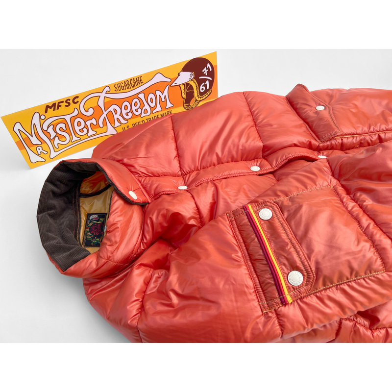Mister Freedom® HOOPER Label and orange "ROADEO" Jacket