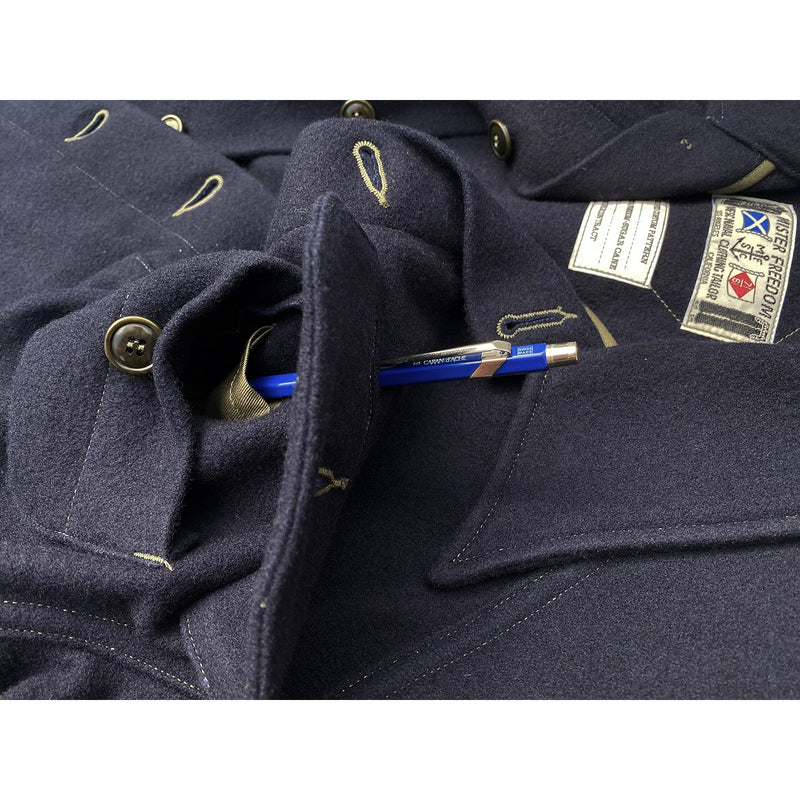 OD pen slot within chest pocket. MF51 Field Shirt from the made in Japan Waterfront Surplus Catalog.
