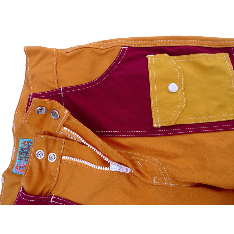 Manureva Deck Shorts - Orange Tutti Frutti