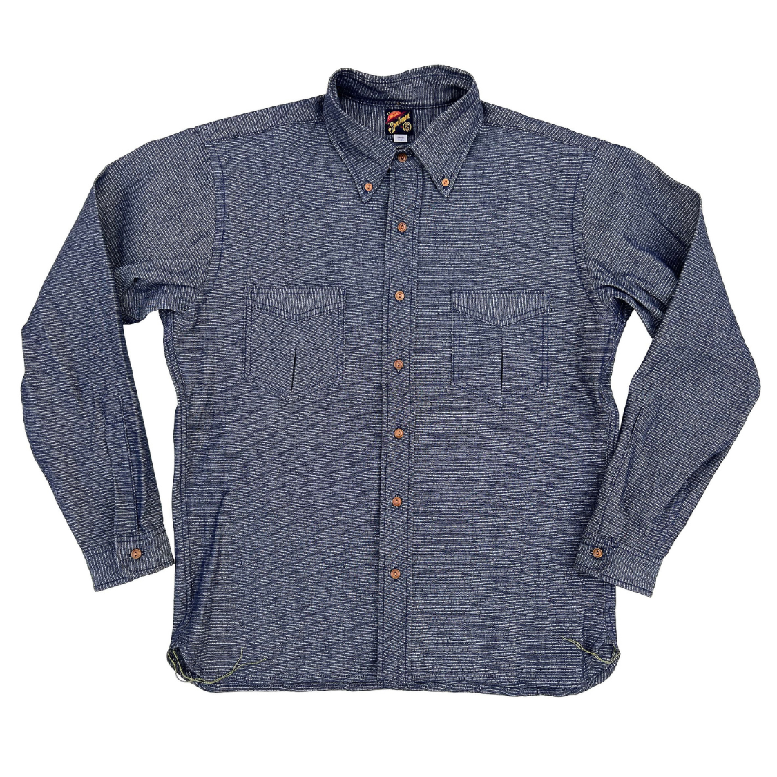 【アメリカ製】ミスターフリーダム　シャツ Berkeley Shirt L/S - Linen Stripe | Mister Freedom®