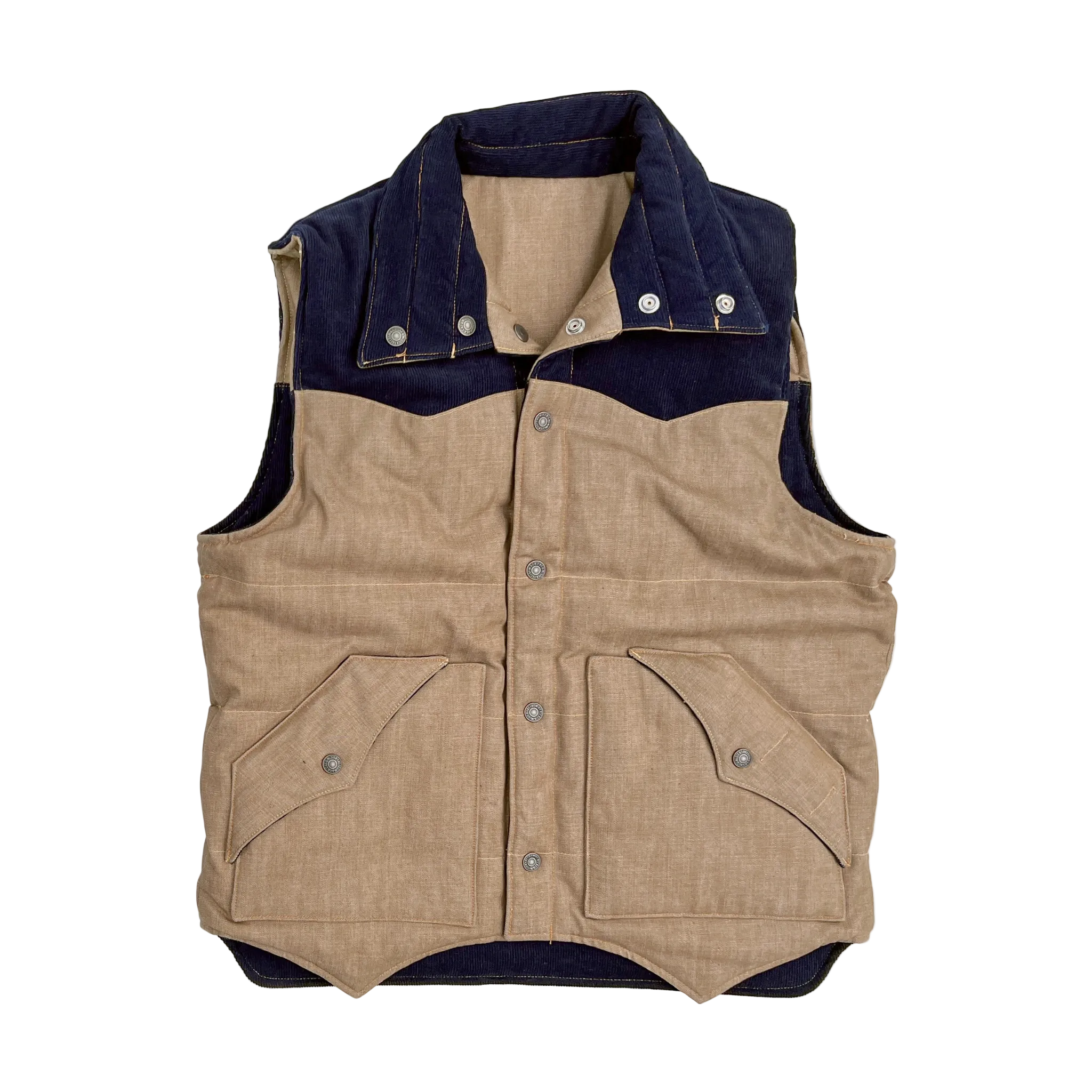 Sonny Puffer Vest - Brown | Mister Freedom®