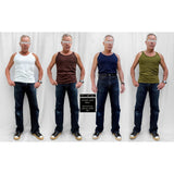 “BRONSON” Tank Top - Seal Brown