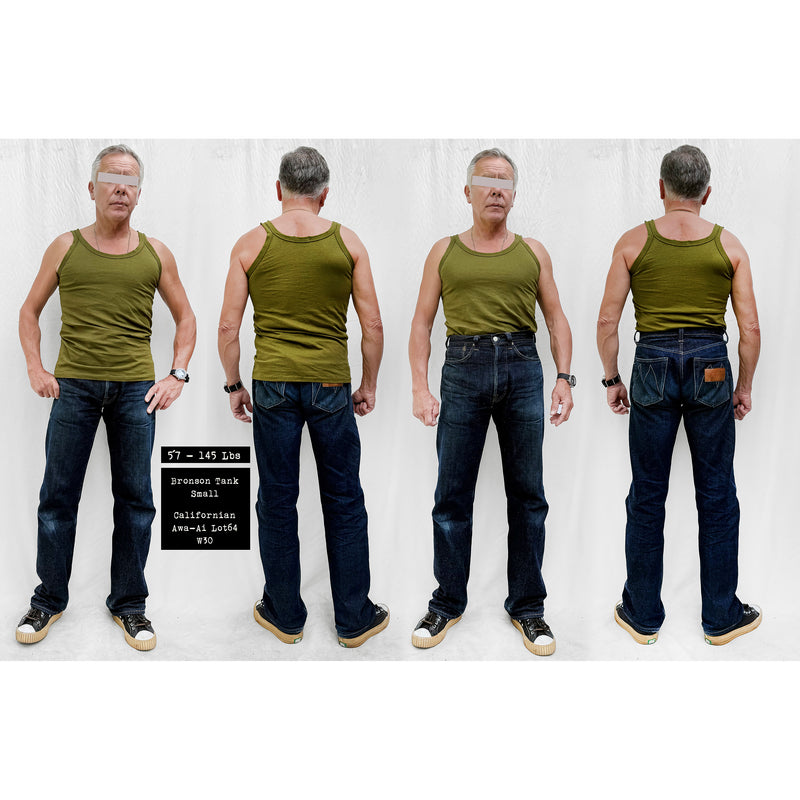 “BRONSON” Tank Top - "Jungle" Green