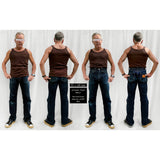 “BRONSON” Tank Top - Seal Brown