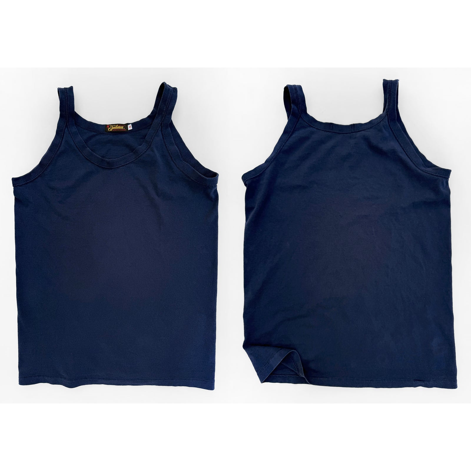 トップス Cotton ribbon tank Ribbon & Lace Scoop-Neck Tank