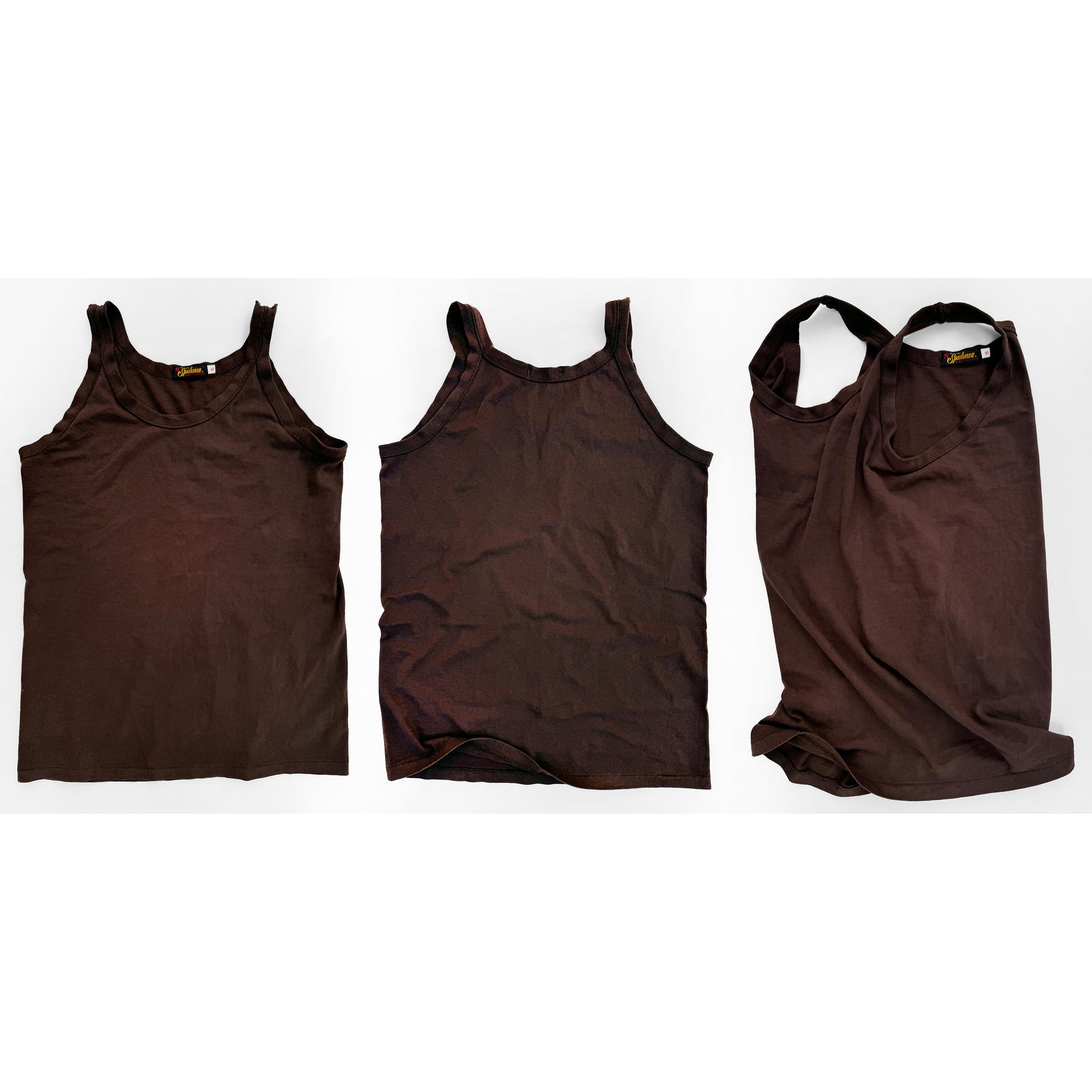 BRONSON” Tank Top - Seal Brown | Mister Freedom®