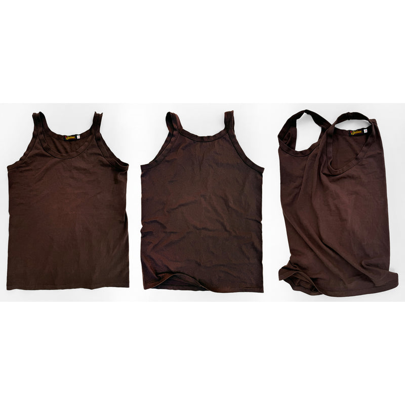 “BRONSON” Tank Top - Seal Brown