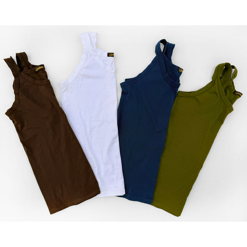 “BRONSON” Tank Top - Seal Brown