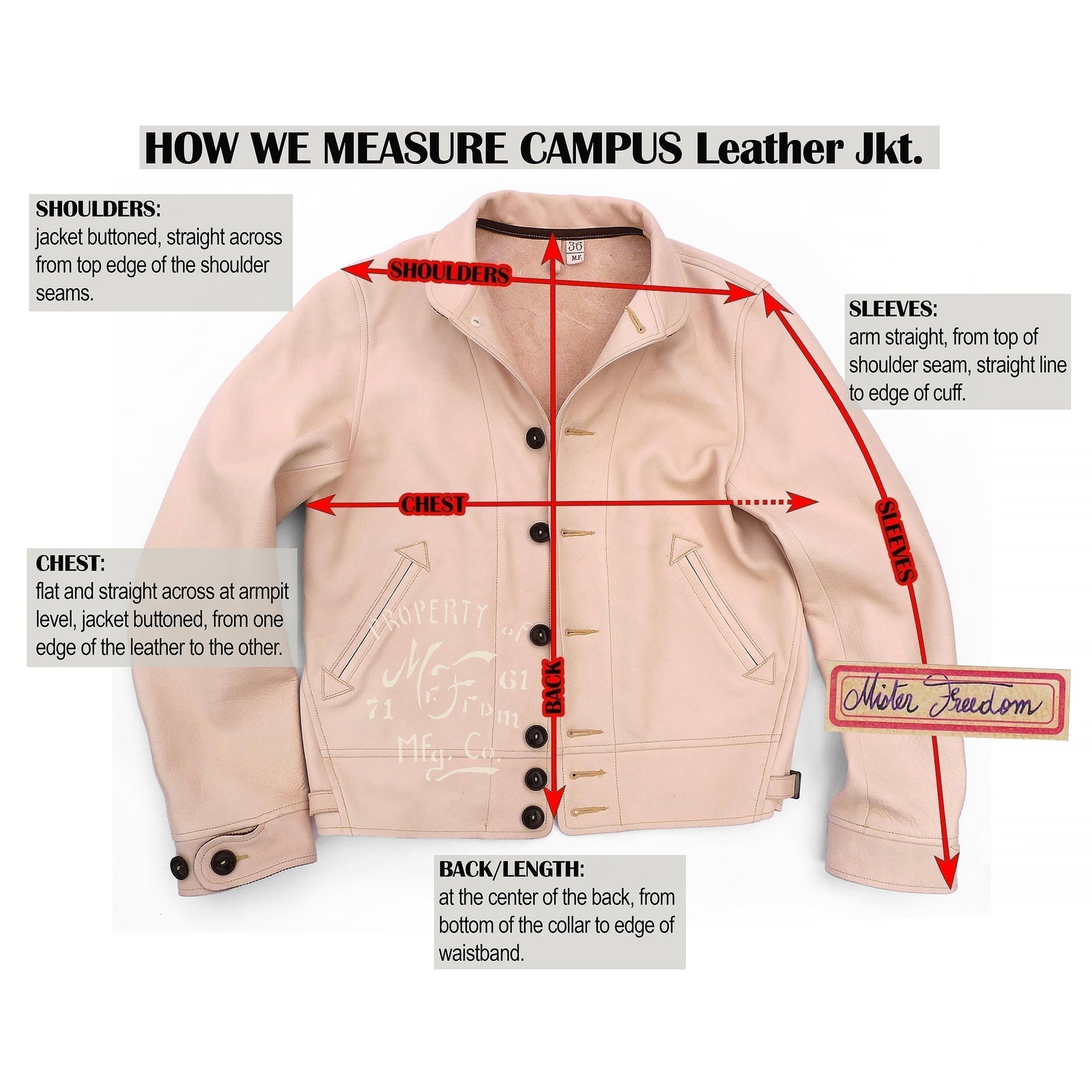 Lawrence Jacket - Size 36 | Mister Freedom®