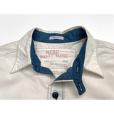 Mister Freedom® Utility Chambray Shirt -  100% Cotton indigo dyed facing.