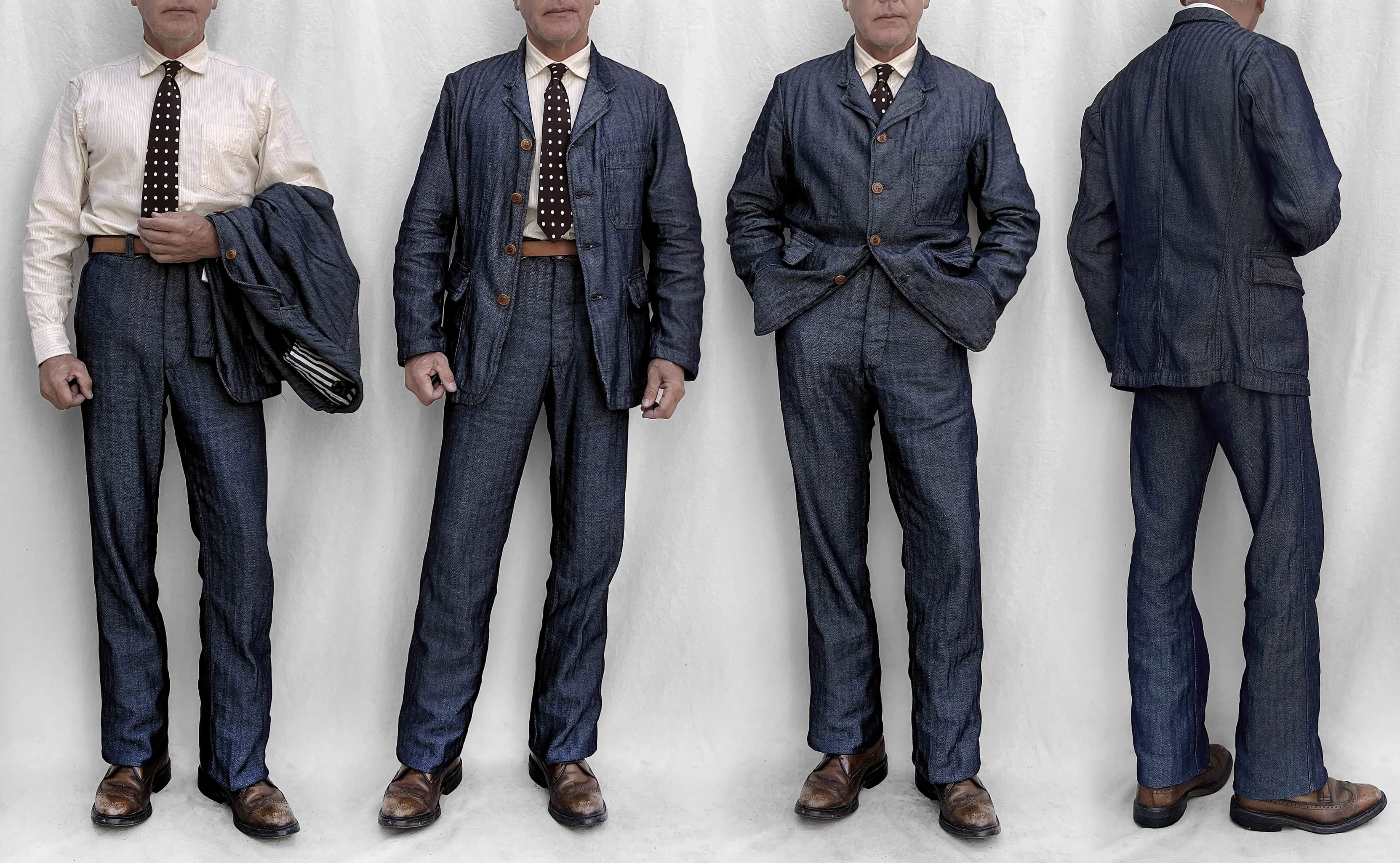 Indigo and Burgundy Plaid Sportcoat main image 1