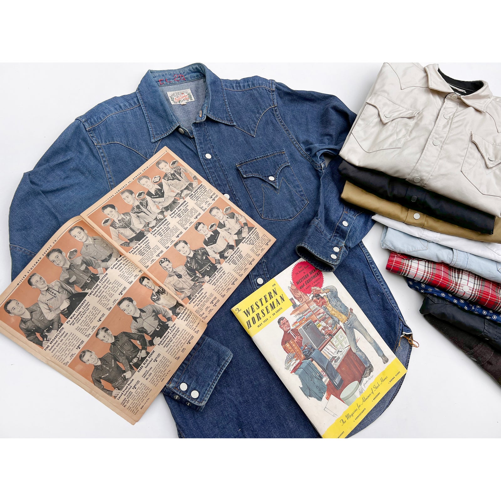 Dude Rancher Cotton Sateen - Black | Mister Freedom®