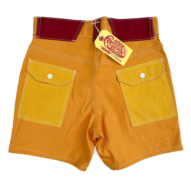 Manureva Deck Shorts "Cooper Ed." - Orange Tutti Frutti