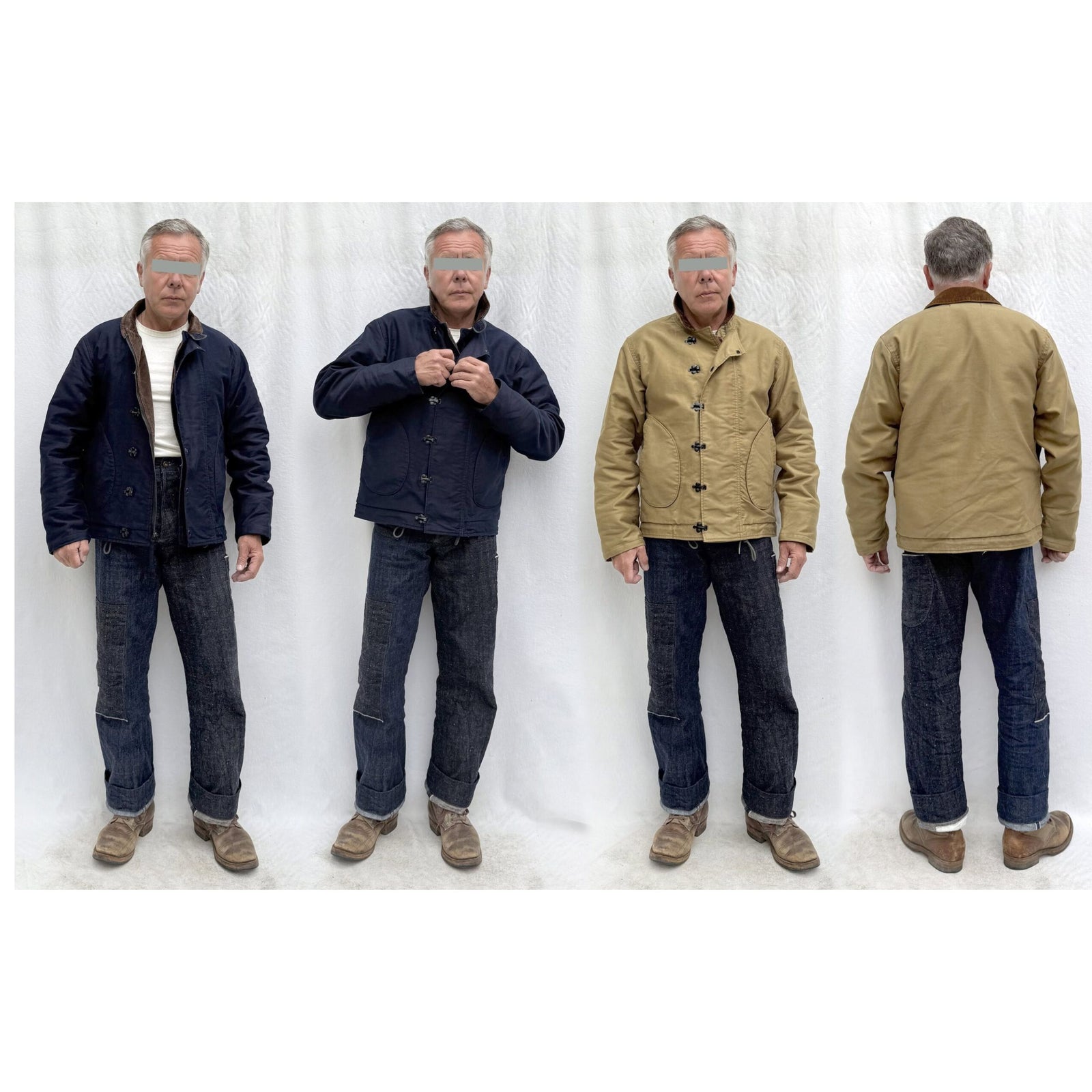 N-1H Modified - Indigo Jungle Cloth – Mister Freedom®