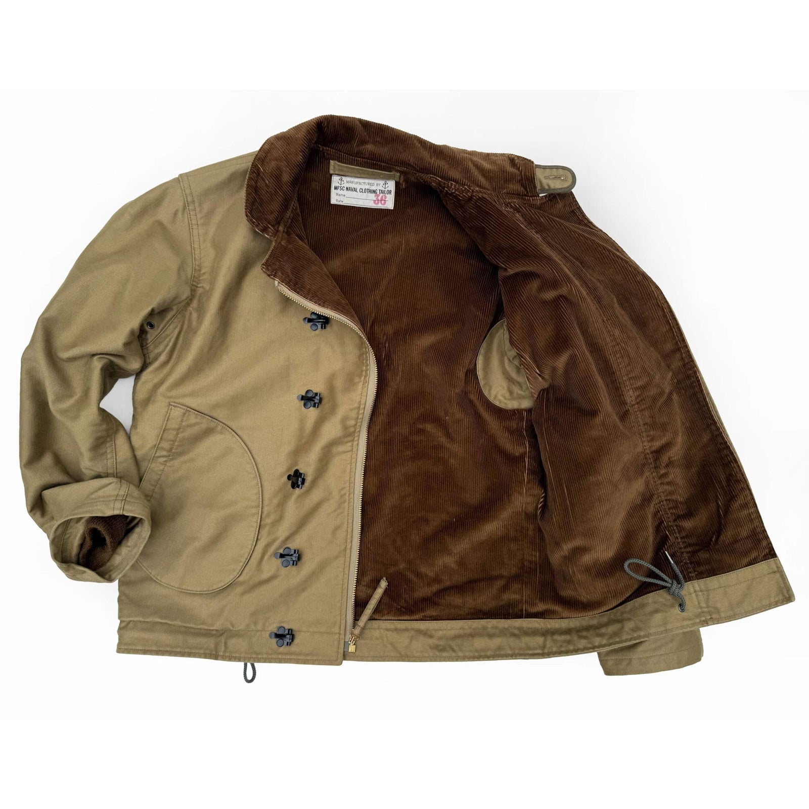 N-1H Modified - Khaki Jungle Cloth – Mister Freedom®