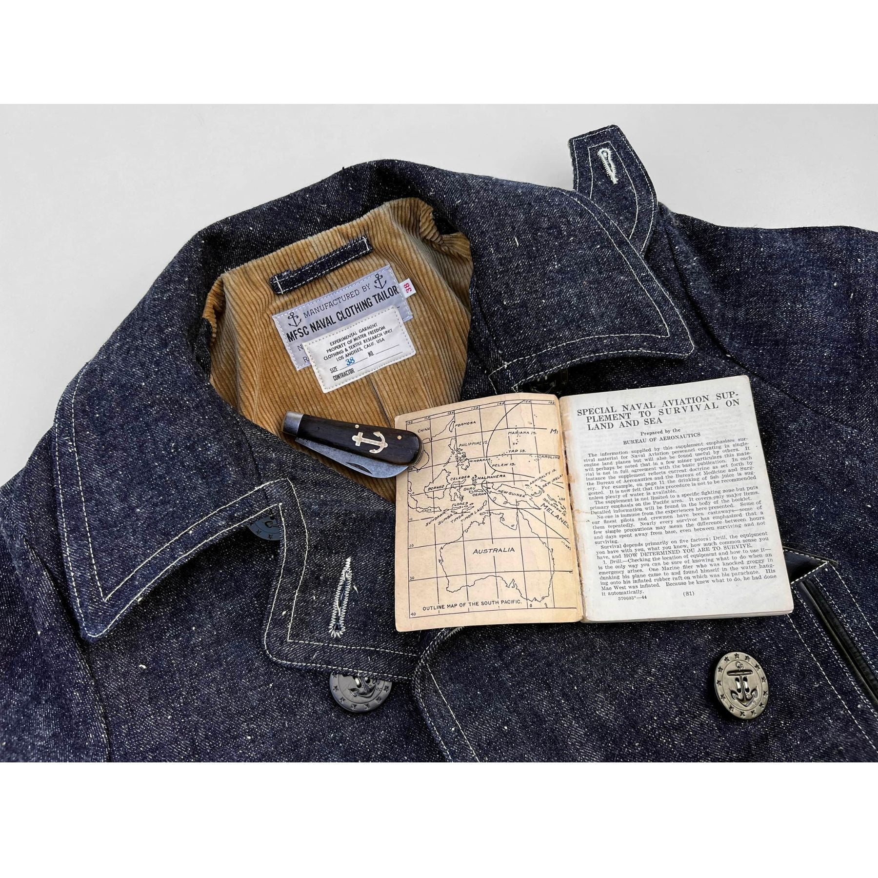 Peacoat "Okinawa" Denim Mister Freedom®