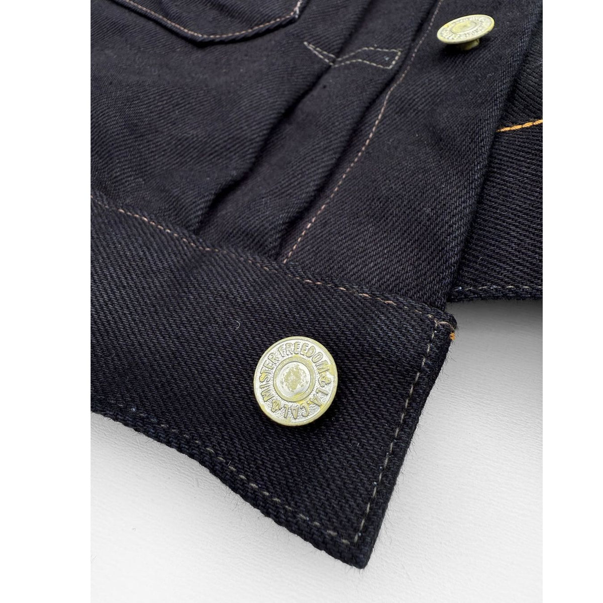 フリーダム ranch blouse ミスターフリーダム ランチブラウス ミスターフリーダム NOS 12OZ DENIM RANCH BLOUSE SC1343 アメカジショップ ザ ホワイツ ウルフ のマスターの日記