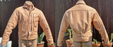 Ranch Blouse "Randall" - Natural Veg-Tan Leather