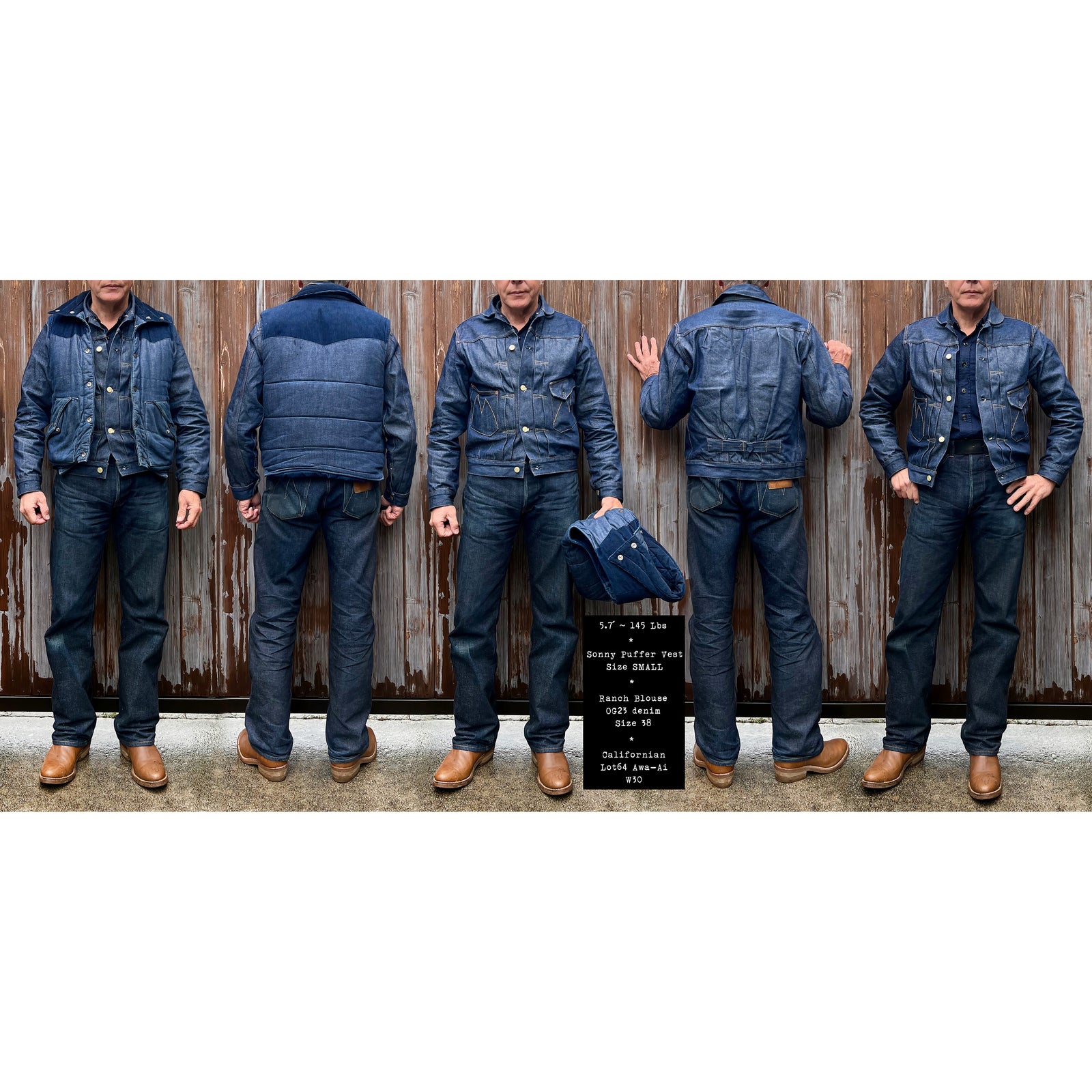 Mr. Freedom ジュニーデップダウンベスト VEST DOWN Sonny Puffer Vest - Brown | Mister Freedom®