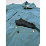 Coming Soon - Ranch Blouse - "Pacific" Selvedge Denim