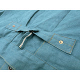 Coming Soon - Ranch Blouse - "Pacific" Selvedge Denim