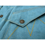 Coming Soon - Ranch Blouse - "Pacific" Selvedge Denim