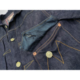 Ranch Blouse - "Trad" Selvedge Denim