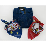 Coming Soon - Ranch Kerchief - "JV" - Navy