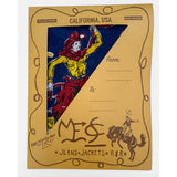 Ranch Kerchief - "JV" - Navy | Mister Freedom® - Vintage Inspired Cowboy Bandana - Gift Envelope