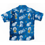 Coming Soon - Rock 'n' Roll Shirt "The Joe Greene" - Cerulean