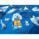 Coming Soon - Rock 'n' Roll Shirt "The Joe Greene" - Cerulean