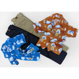 Coming Soon - Rock 'n' Roll Shirt "The Joe Greene" - Cerulean