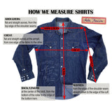 Mister Freedom Fit Guide - How We Measure Shirts