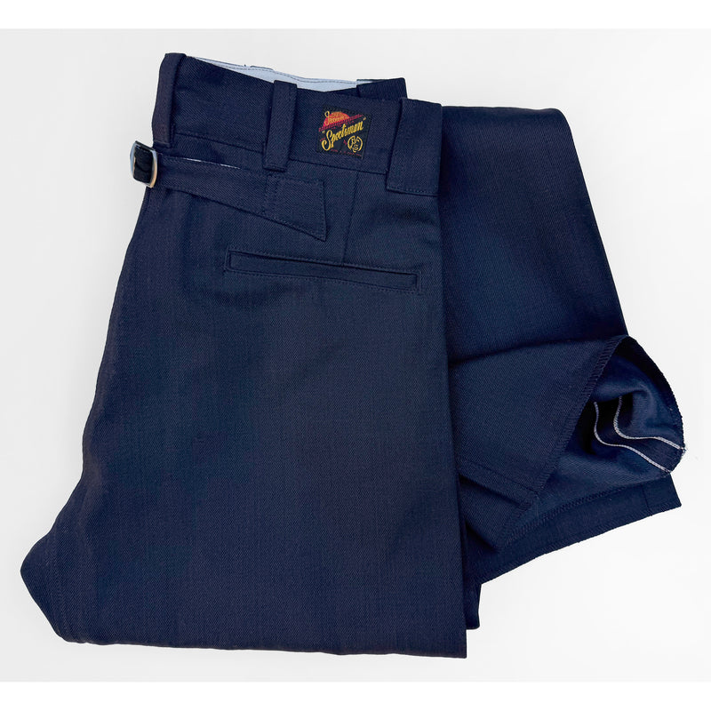 Sportsman Chinos - Dark Double Indigo Selvedge Denim | Mister Freedom®