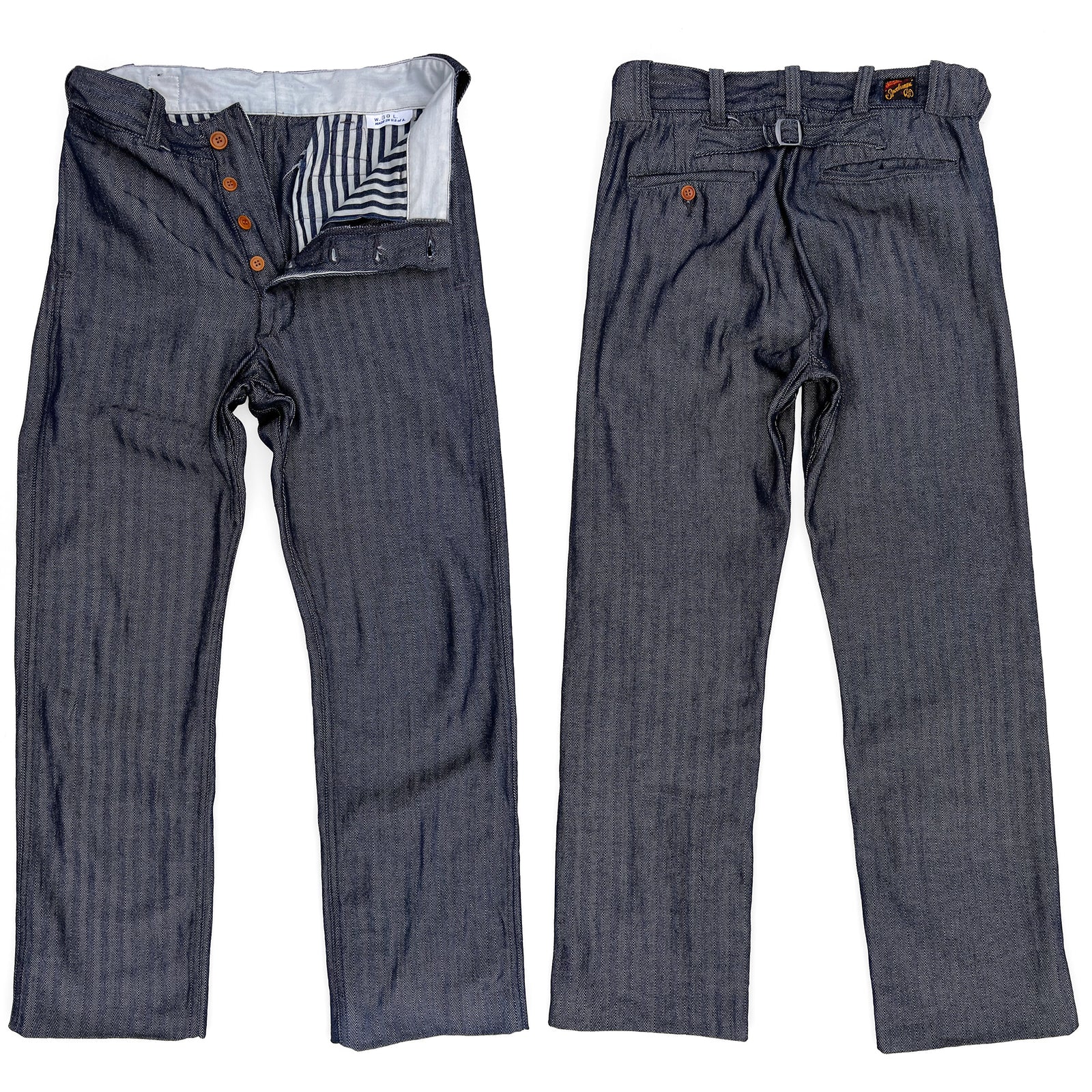 週末限定！subculture S07XX(IRON) /INDIGO 44 FREECITY CANYONKID HOME/STUD JAPANESE INDIGO FLAP/SNAP CLOUD