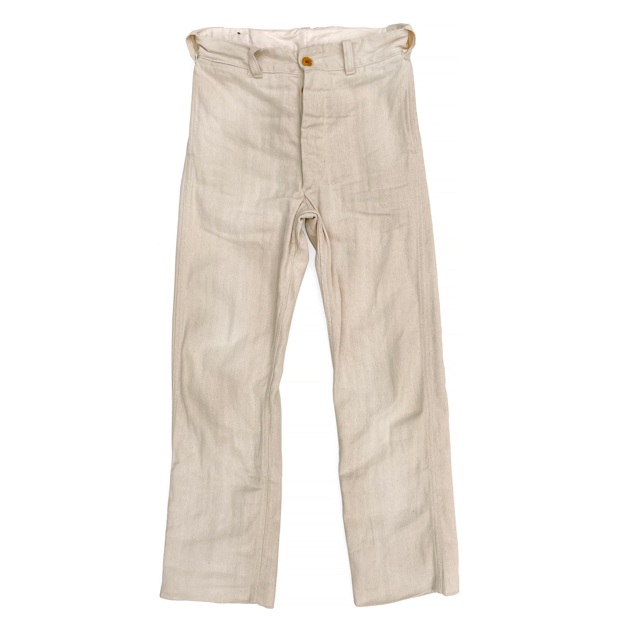 Sportsman Chinos - Ivory HBT | Mister Freedom®