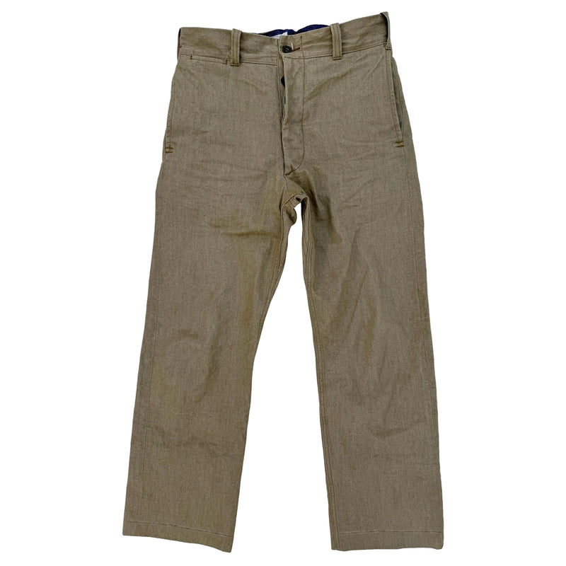Sportsman Chinos - Khaki Selvedge Denim | Mister Freedom®