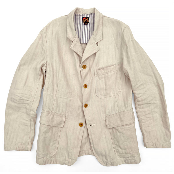 Continental Sportcoat - Ivory HBT – Mister Freedom®