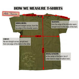 Mister Freedom Fit Guide - How We Measure T-Shirts