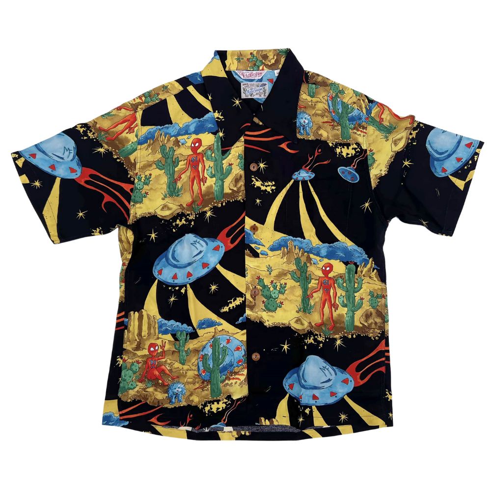 FLYING SAUCERS” Rock'n'Roll Shirt - Charlie | Mister Freedom®