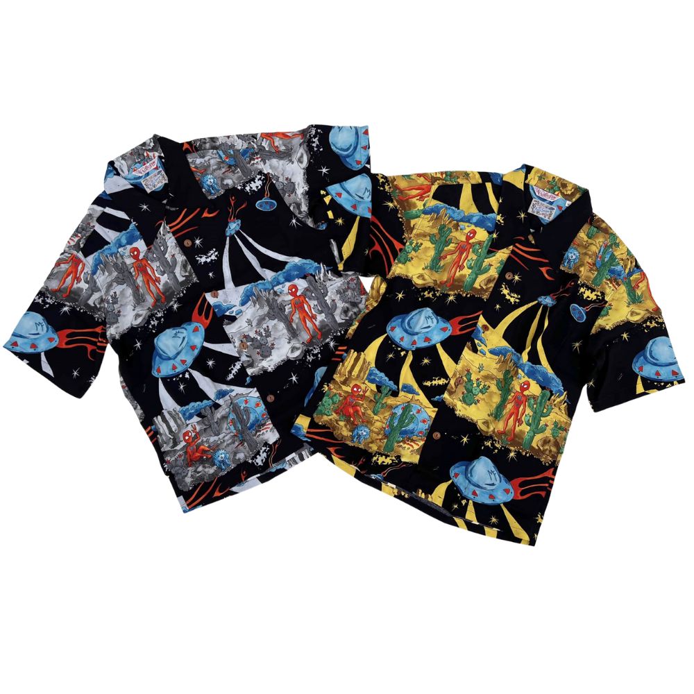 FLYING SAUCERS” Rock'n'Roll Shirt - Delta | Mister Freedom®