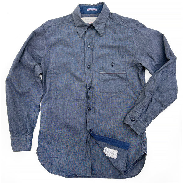 BR USN Indigo Chambray Shirt