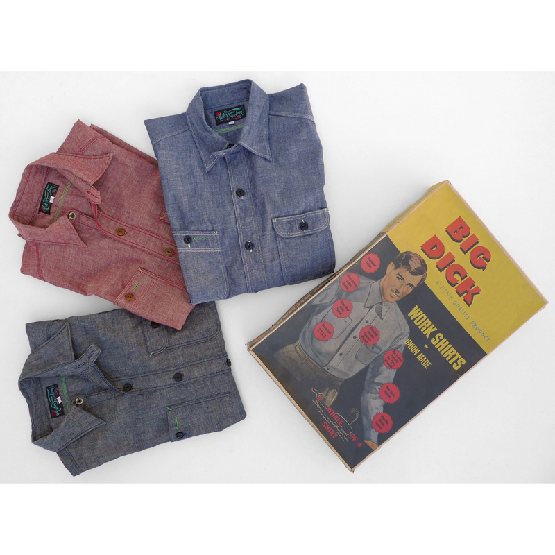Nixon Shirt - Red Chambray | Mister Freedom® Nixon Shirt - Red Chambray | Mister Freedom®