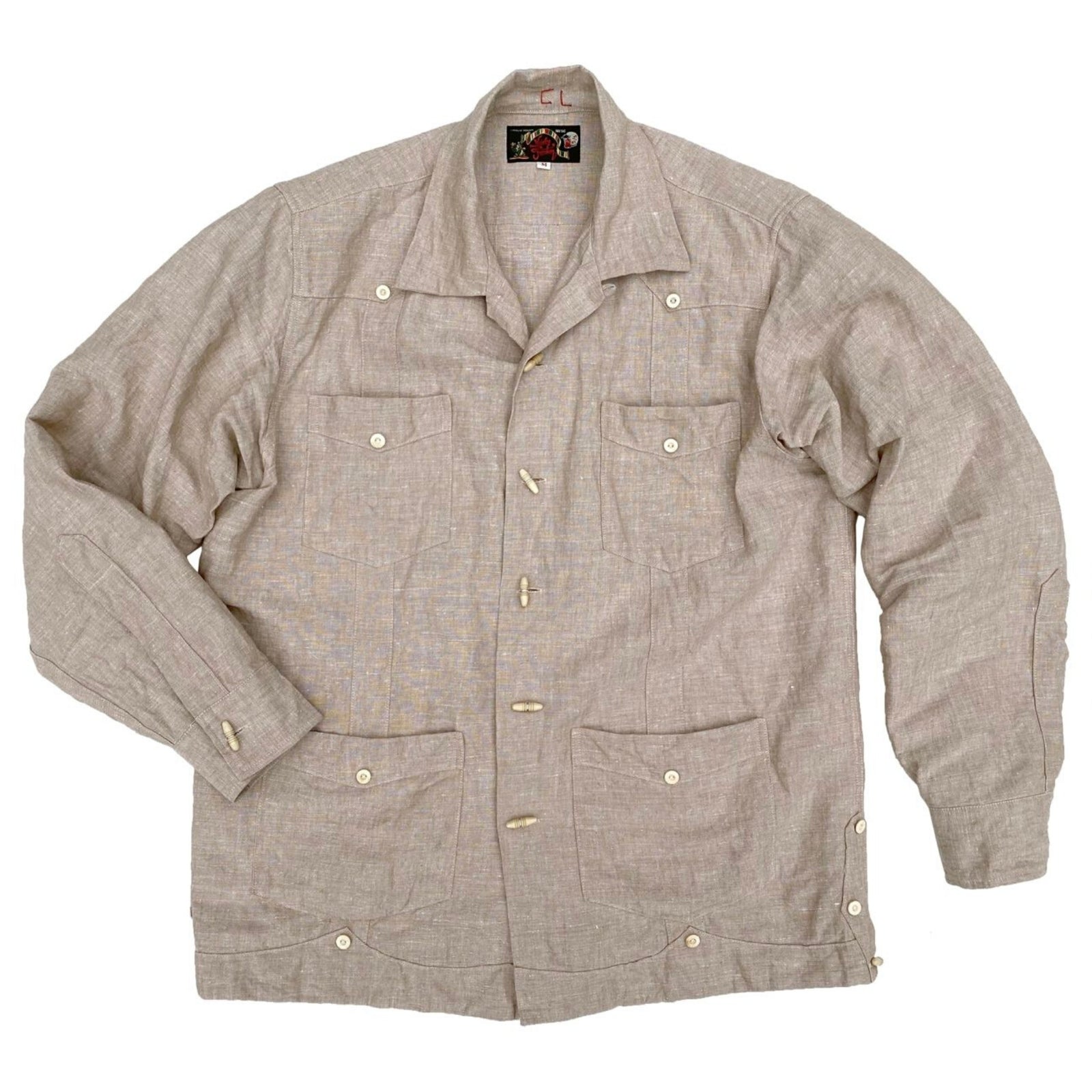 Meridana Shirt - Oatmeal Chambray | Mister Freedom®