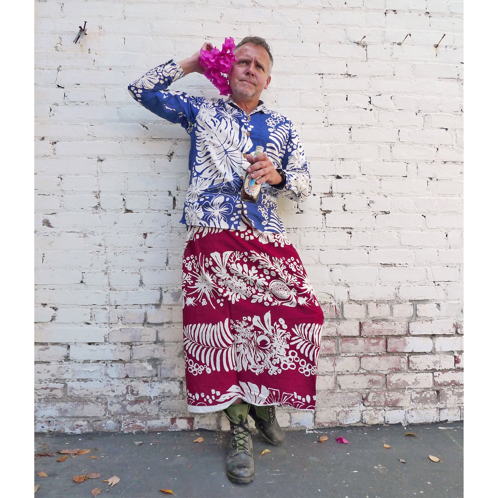 Tahiti Shirt - Ura Red | Mister Freedom®