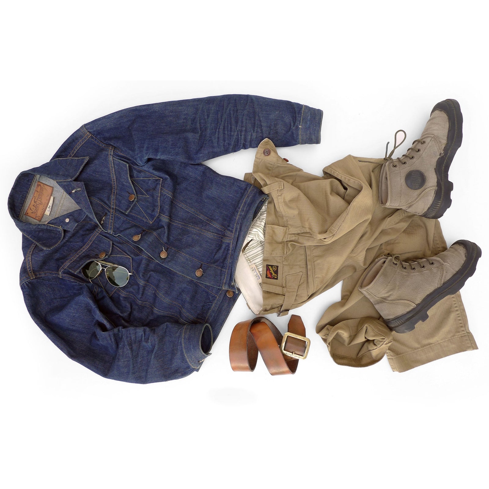 Sportsman Chinos - NOS Khaki HBT | Mister Freedom®