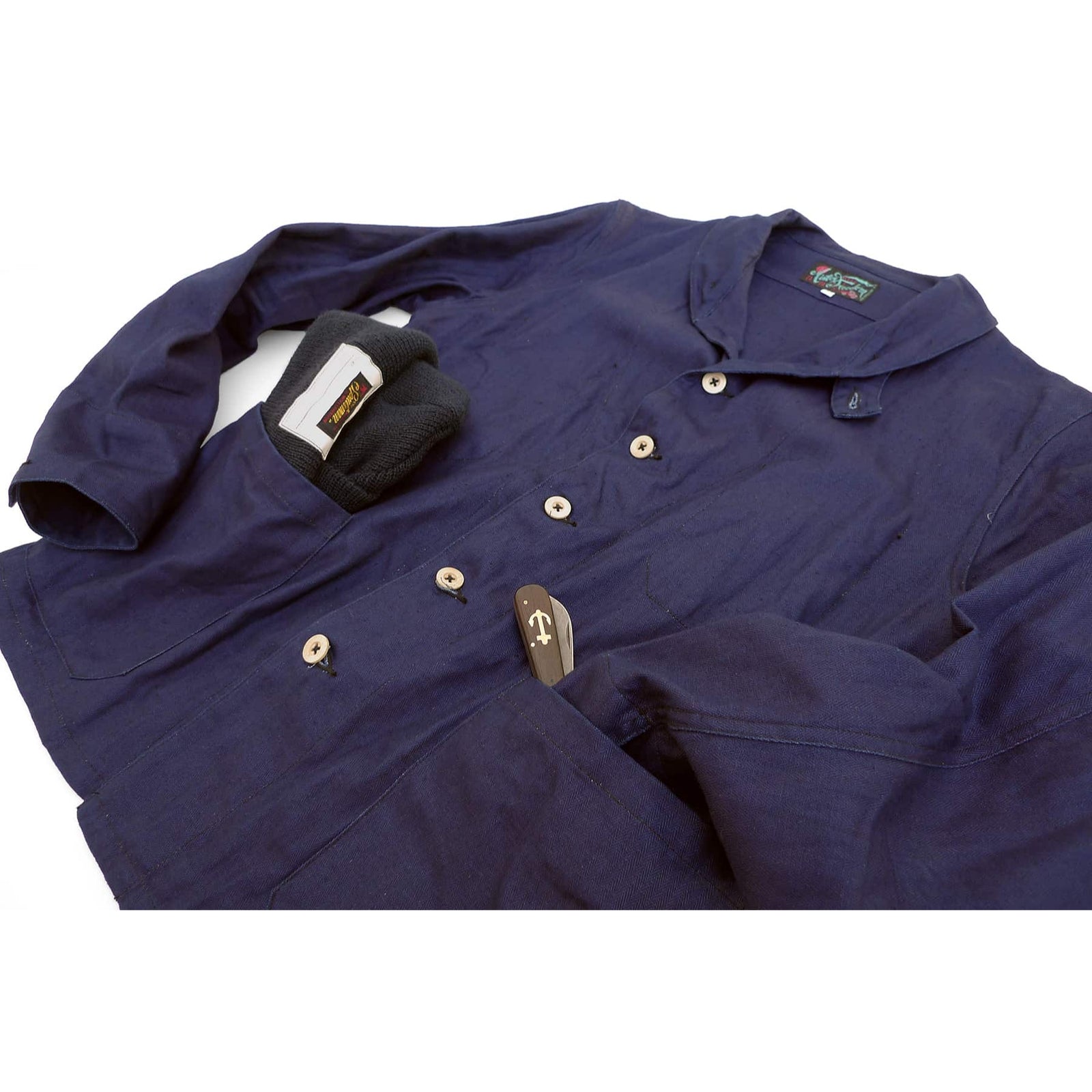Dockyard Jacket - Indigo HBT | Mister Freedom®