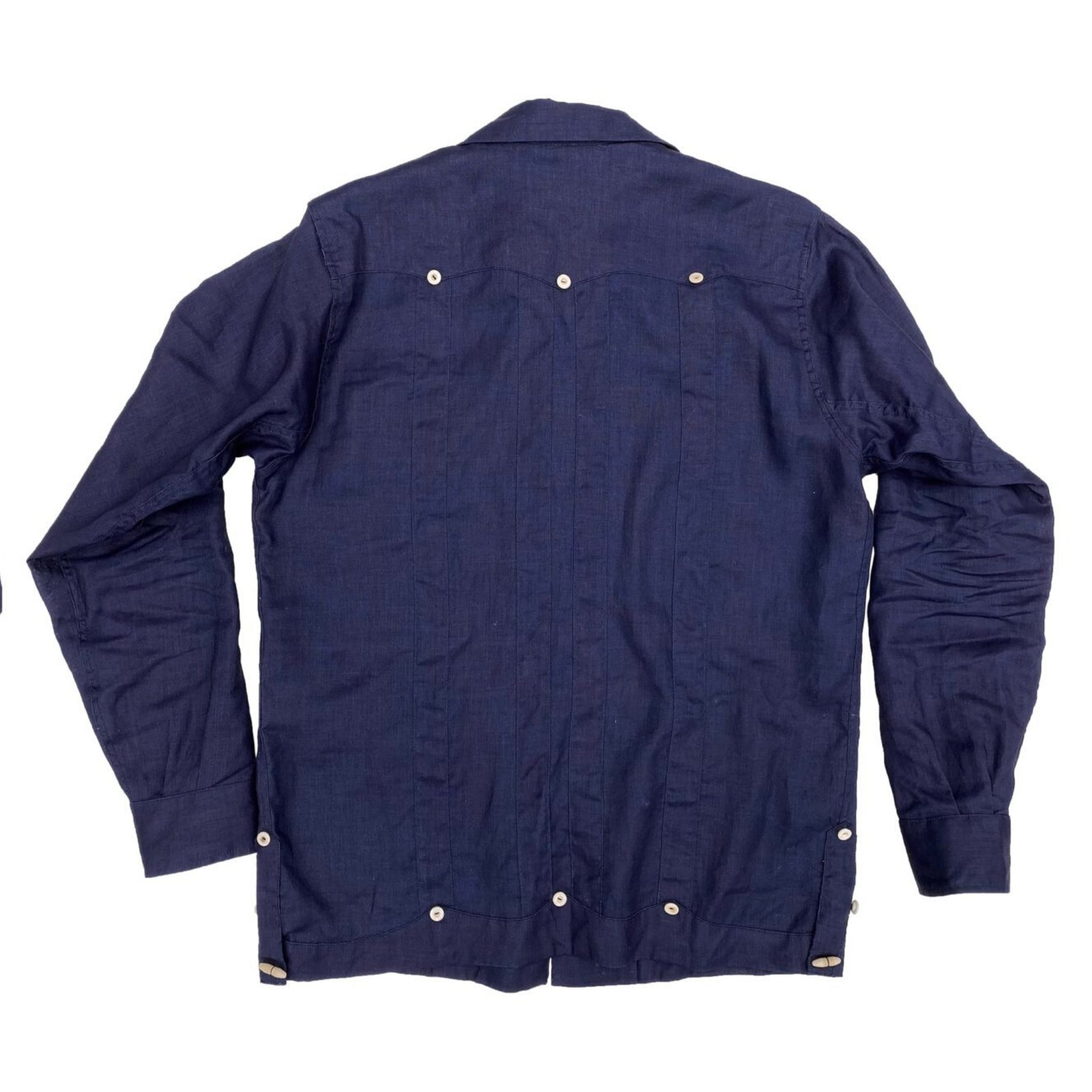 Meridana Shirt - Indigo Linen | Mister Freedom®